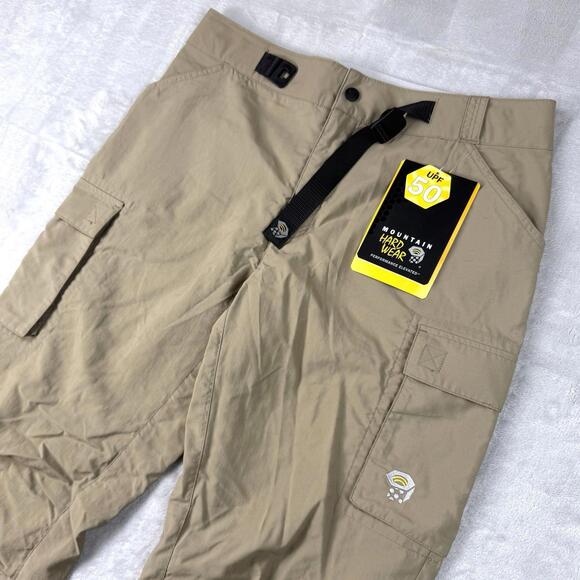 NWT Mountain Hardwear Mesa Cargo Pants Men Sz M UPF50 Fishing Technical Outdoor